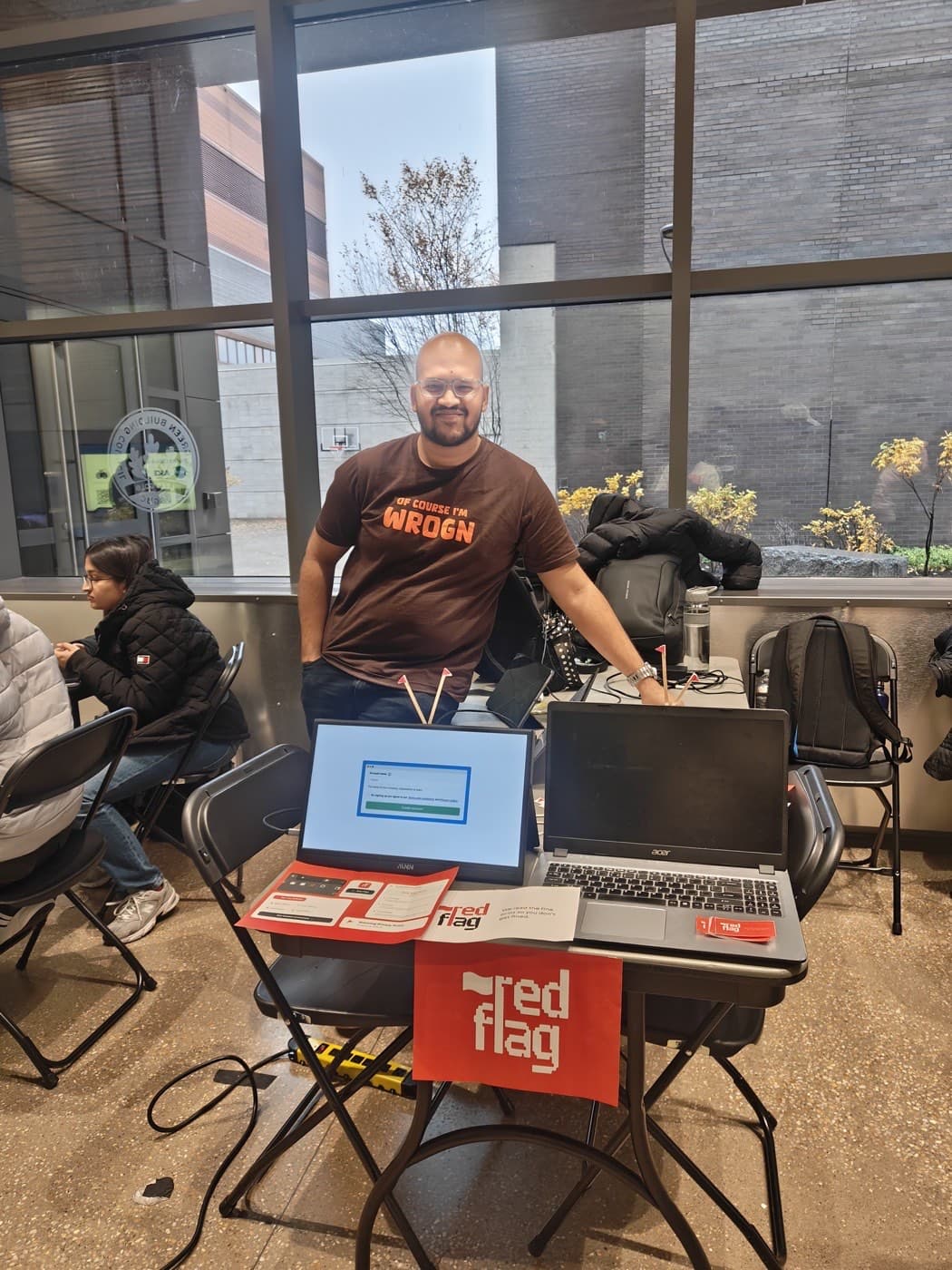 Demoing Red Flag, Buffalo, 2025